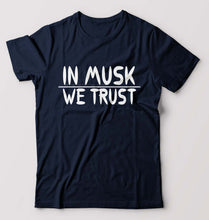 Load image into Gallery viewer, Elon Musk T-Shirt for Men-Navy Blue-Ektarfa.online