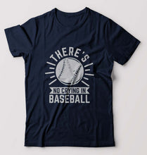 Load image into Gallery viewer, Baseball T-Shirt for Men-Navy Blue-Ektarfa.online