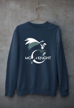 Load image into Gallery viewer, Moon Knight Unisex Sweatshirt for Men/Women-Navy Blue-Ektarfa.online