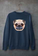 Load image into Gallery viewer, Pug Dog Unisex Sweatshirt for Men/Women-Navy Blue-Ektarfa.online