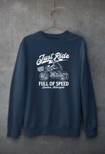Load image into Gallery viewer, Motorcycle Unisex Sweatshirt for Men/Women-Navy Blue-Ektarfa.online