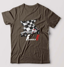 Load image into Gallery viewer, Formula 1(F1) T-Shirt for Men-Olive Green-Ektarfa.online