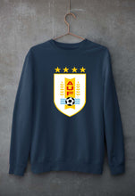 Load image into Gallery viewer, Uruguay Football Unisex Sweatshirt for Men/Women-Navy Blue-Ektarfa.online