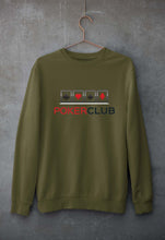Load image into Gallery viewer, Poker Unisex Sweatshirt for Men/Women-Olive Green-Ektarfa.online