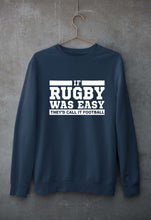 Load image into Gallery viewer, Rugby Unisex Sweatshirt for Men/Women-Navy Blue-Ektarfa.online