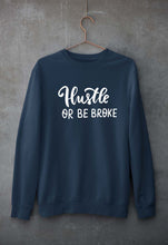 Load image into Gallery viewer, Hustle Unisex Sweatshirt for Men/Women-Navy Blue-Ektarfa.online