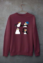Load image into Gallery viewer, Penguins of Madagascar Unisex Sweatshirt for Men/Women-Maroon-Ektarfa.online