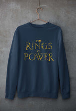 Load image into Gallery viewer, The Rings of Power Unisex Sweatshirt for Men/Women-Navy blue-Ektarfa.online