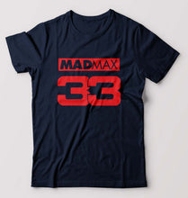 Load image into Gallery viewer, Max Verstappen T-Shirt for Men-Navy Blue-Ektarfa.online