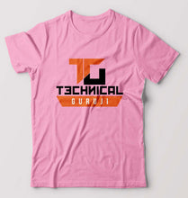 Load image into Gallery viewer, Technical Guruji(Gaurav Chaudhary) T-Shirt for Men-Light Baby Pink-Ektarfa.online