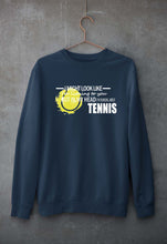 Load image into Gallery viewer, Tennis Unisex Sweatshirt for Men/Women-Navy Blue-Ektarfa.online