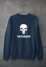 Load image into Gallery viewer, Punisher Unisex Sweatshirt for Men/Women-Navy Blue-Ektarfa.online