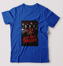 Load image into Gallery viewer, Thriller T-Shirt for Men-Royal Blue-Ektarfa.online