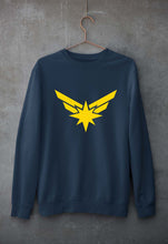 Load image into Gallery viewer, Captain Marvel Unisex Sweatshirt for Men/Women-Navy Blue-Ektarfa.online