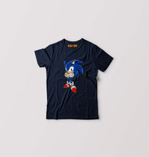 Load image into Gallery viewer, Sonic Kids T-Shirt for Boy/Girl-Navy Blue-Ektarfa.online