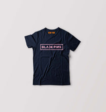 Load image into Gallery viewer, BlackPink Kpop Kids T-Shirt for Boy/Girl-Navy Blue-Ektarfa.online