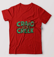 Load image into Gallery viewer, Craig of the Creek T-Shirt for Men-Red-Ektarfa.online