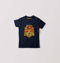 Load image into Gallery viewer, Harry Potter Gryffindor Kids T-Shirt for Boy/Girl-Navy Blue-Ektarfa.online