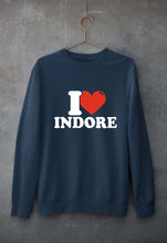 Load image into Gallery viewer, I Love Indore Unisex Sweatshirt for Men/Women-Navy Blue-Ektarfa.online