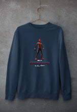 Load image into Gallery viewer, Spiderman Superhero Unisex Sweatshirt for Men/Women-Navy Blue-Ektarfa.online