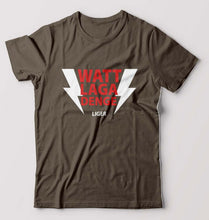 Load image into Gallery viewer, Liger Vijay Devarakonda (waat laga denge) T-Shirt for Men-Olive Green-Ektarfa.online