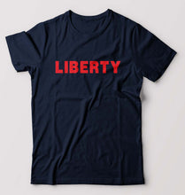 Load image into Gallery viewer, Liberty T-Shirt for Men-Navy Blue-Ektarfa.online