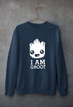 Load image into Gallery viewer, Groot Unisex Sweatshirt for Men/Women-Navy Blue-Ektarfa.online