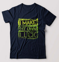 Load image into Gallery viewer, Luck T-Shirt for Men-Navy Blue-Ektarfa.online