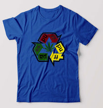Load image into Gallery viewer, Weed T-Shirt for Men-Royal Blue-Ektarfa.online