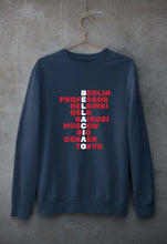 Load image into Gallery viewer, Money Hiest Unisex Sweatshirt for Men/Women-Navy Blue-Ektarfa.online