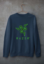 Load image into Gallery viewer, Razer Unisex Sweatshirt for Men/Women-Navy Blue-Ektarfa.online