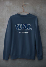 Load image into Gallery viewer, IIM Lucknow Unisex Sweatshirt for Men/Women-Navy Blue-Ektarfa.online