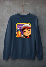 Load image into Gallery viewer, Subway Surfers Unisex Sweatshirt for Men/Women-Navy Blue-Ektarfa.online