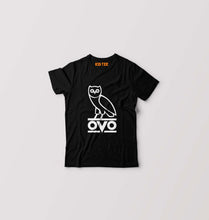 Load image into Gallery viewer, OVO Kids T-Shirt for Boy/Girl-Black-Ektarfa.online