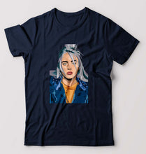 Load image into Gallery viewer, Billie Eilish T-Shirt for Men-Navy Blue-Ektarfa.online