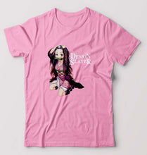 Load image into Gallery viewer, Demon Slayer T-Shirt for Men-Light Baby Pink-Ektarfa.online