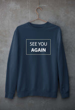 Load image into Gallery viewer, Fast & Furious See You Again Unisex Sweatshirt for Men/Women-Navy Blue-Ektarfa.online