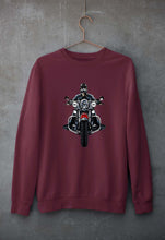 Load image into Gallery viewer, Biker Unisex Sweatshirt for Men/Women-Maroon-Ektarfa.online