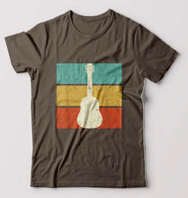 Load image into Gallery viewer, Guitar T-Shirt for Men-Olive Green-Ektarfa.online