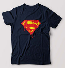 Load image into Gallery viewer, Superman T-Shirt for Men-Navy Blue-Ektarfa.online