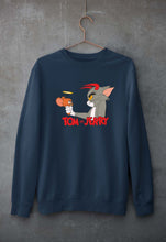 Load image into Gallery viewer, Tom and Jerry Unisex Sweatshirt for Men/Women-Navy Blue-Ektarfa.online