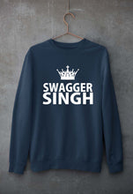 Load image into Gallery viewer, Swagger Singh Unisex Sweatshirt for Men/Women-Navy Blue-Ektarfa.online