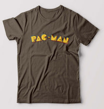 Load image into Gallery viewer, Pacman T-Shirt for Men-Olive Green-Ektarfa.online