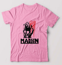 Load image into Gallery viewer, Marilyn Manson T-Shirt for Men-Light Baby Pink-Ektarfa.online