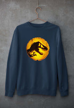 Load image into Gallery viewer, Jurassic World Unisex Sweatshirt for Men/Women-Navy Blue-Ektarfa.online