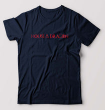 Load image into Gallery viewer, House of the Dragon T-Shirt for Men-Navy Blue-Ektarfa.online