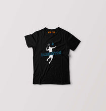 Load image into Gallery viewer, Badminton Kids T-Shirt for Boy/Girl-Black-Ektarfa.online