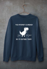 Load image into Gallery viewer, Internet Funny Unisex Sweatshirt for Men/Women-Navy Blue-Ektarfa.online