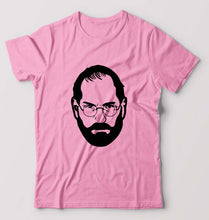 Load image into Gallery viewer, Steve Jobs T-Shirt for Men-Light Baby Pink-Ektarfa.online