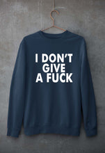 Load image into Gallery viewer, Fuck Unisex Sweatshirt for Men/Women-Navy Blue-Ektarfa.online